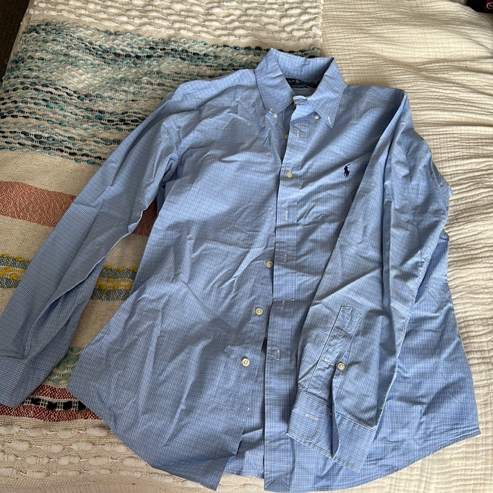 Ralph Lauren Custom Fit Button Down
